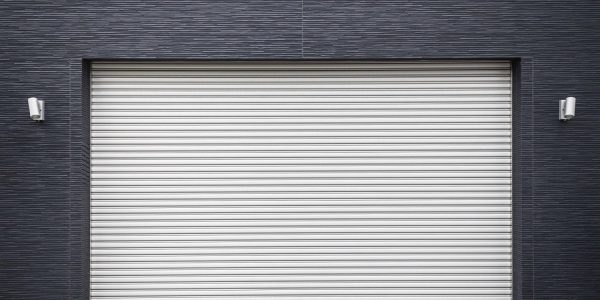 Automatic Roller Shutter Doors On The Ground Floor Of The House